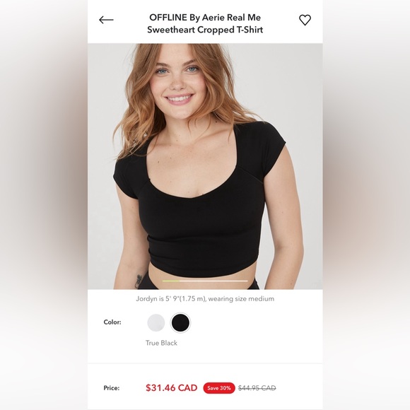 Aerie Sweetheart Bra Top - Picture 8 of 8